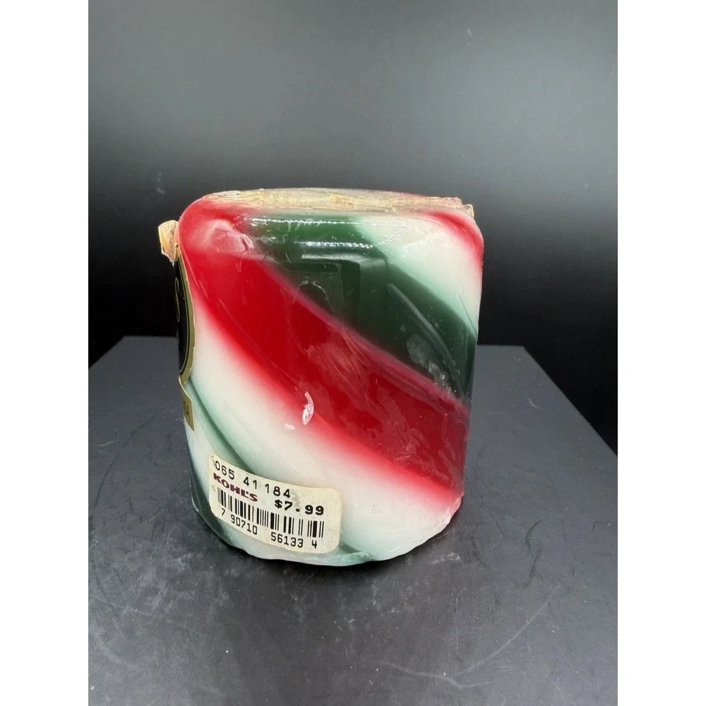 🎄🕯️ J&S Candles Striped 3